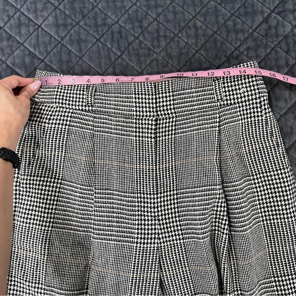 J. Crew Plaid Wool Cropped Pants Size 8 - Picture 6 of 9